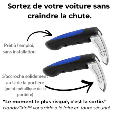 HandlyGrip™ – Poignée d’aide voiture