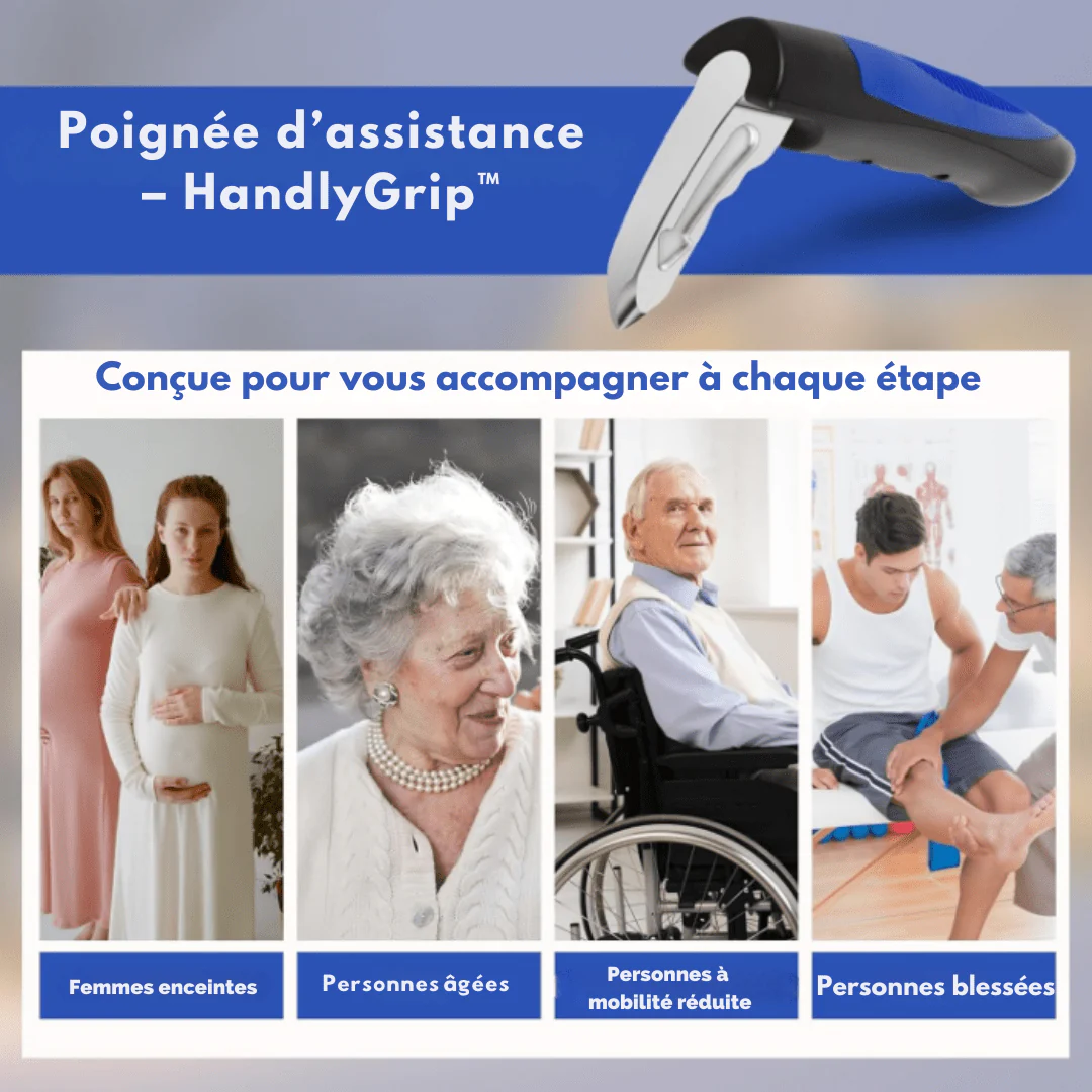 HandlyGrip™ – Poignée d’aide voiture