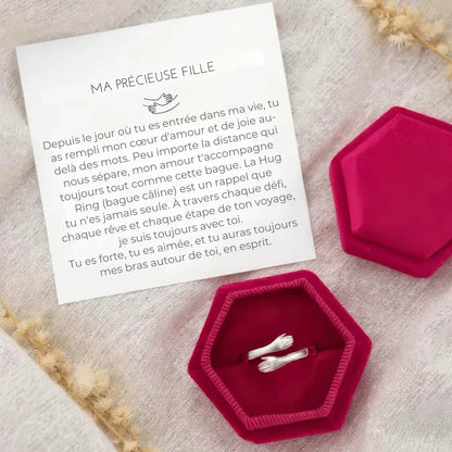 Ma précieuse fille - Bague câline